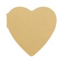 CreaStick Heart Eco egyediesíthető öntapadós jegyzettömb