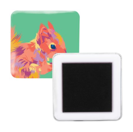 MagBadge Square hűtőmágnes