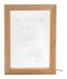 Woodiframe LED-es trófea
