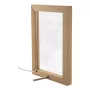 Woodiframe LED-es trófea