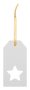 PrinTag Plus egyedi ajándékcímke, csillag