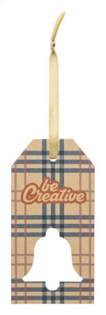 PrinTag Plus Eco egyedi ajándékcímke, harang