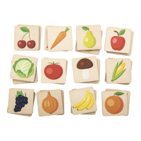 Immermor memóriajáték, gyümölcsök és zöldségek