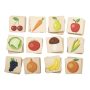 Immermor memóriajáték, gyümölcsök és zöldségek