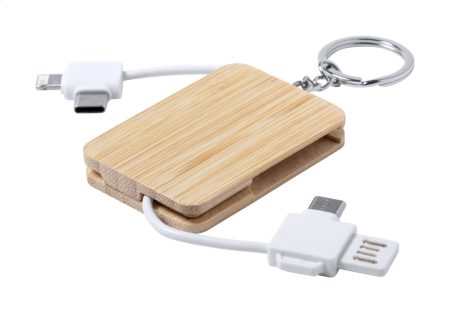 Edulis kulcstartó USB töltőkábellel