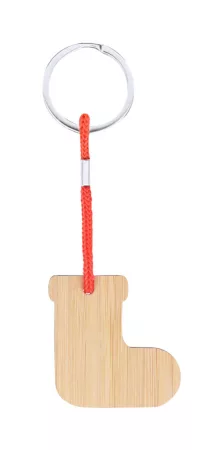 Kymor karácsonyi kulcstartó, karácsonyi zokni