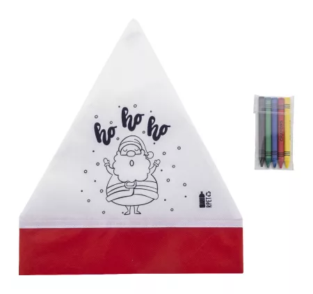 Julfar Hat színezhető Mikulássapka