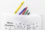 Julfar Draw színezhető karácsonyi tolltartó