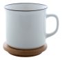 Cybele porcelán bögre