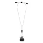 HolCharge 60 W-os RPET mobiltartós nyakpánt kábellel