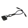 CuffCharge 60 W-os RPET mobiltartós csuklópánt kábellel