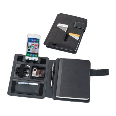 Leno A5 mappa powerbankkal, 4000 mAh