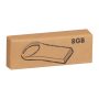 Fém USB 8 GB