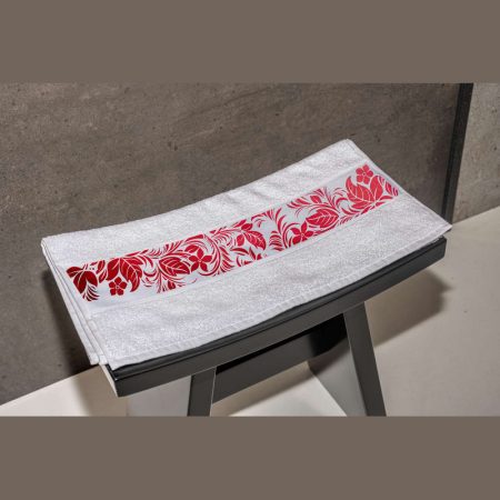 OLIMA TOWEL WITH SUBLIMATION BORDURE