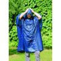 Műanyag kapucnis esőkabát