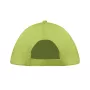 5 panel baseball sapka 160g/m²