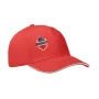 6 panel baseball sapka 260g/m²