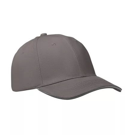 6 panel baseball sapka 260g/m²