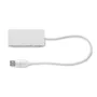 4 portos USB hub, 27,5cm kábel
