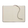 A5 füstös színű PU notesz