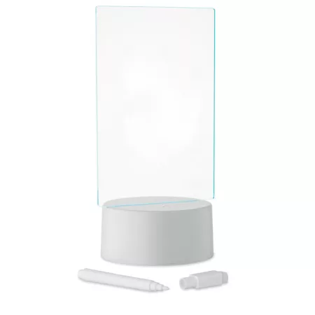 Világító LED jegyzettábla