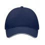 5 panel baseball sapka 260g/m²