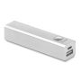 2200 mAh alumínium powerbank