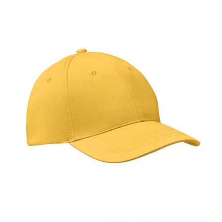 6 panel baseball sapka 160g/m²