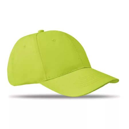 6 panel baseball sapka 160g/m²