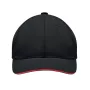 6 panel baseball sapka 270g/m²