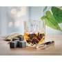 Whisky szett bambusz dobozban