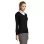 GALAXY WOMEN V-NECK SWEATER