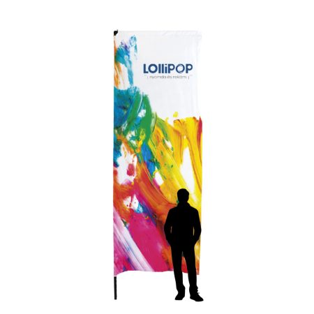 Beach flag - téglalap L