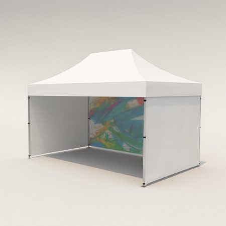 Kültéri Sátor - 3x4,5 méter - Hátfal