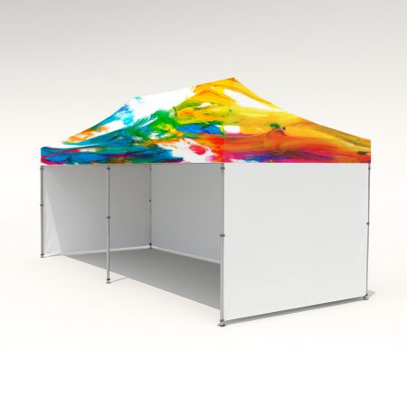 Kültéri Sátor - 3×6 méter - szerkezet+tető