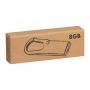 Fém pendrive 8GB, készletről