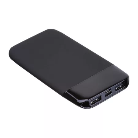8000 mAh powerbank világító logóval