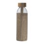 Üveg ivópalack juta tokban, 500 ml