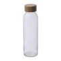 Üveg ivópalack juta tokban, 500 ml
