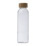 Üveg ivópalack juta tokban, 500 ml