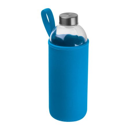 Üveg ivópalack neoprén tokban, 1000 ml