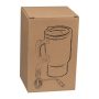 Rozsdamentes acél bögre USB csatlakozóval, 400 ml