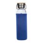 Üveg ivópalack neoprén tokban, 600 ml
