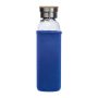 Üveg ivópalack neoprén tokban, 600 ml