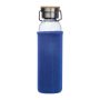 Üveg ivópalack neoprén tokban, 600 ml