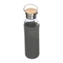 Üveg ivópalack neoprén tokban, 600 ml