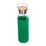 Üveg ivópalack neoprén tokban, 600 ml
