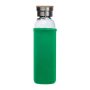 Üveg ivópalack neoprén tokban, 600 ml