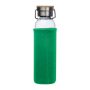 Üveg ivópalack neoprén tokban, 600 ml