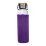Üveg ivópalack neoprén tokban, 600 ml